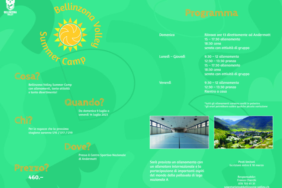 Bellinzona Volley Summer Camp